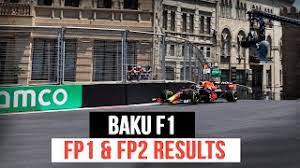 Find out the full results for all the drivers for the formula 1 2021 azerbaijan grand prix on bbc sport, including who had the fastest laps in each practice session, up to three qualifying lap times, finishing places, race times, fastest laps, championship points and more. F1 Baku 2021 Baku Gp 2021 Fp1 And Fp2 Results Azerbaijan Grand Prix Youtube