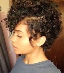 Since androgynous hairstyles are becoming more and more popular now, it comes as no surprise that many women are opting to cut their hair short. Ok I M Starting To Feel Better About My Hair Hopefully It Looks Like This Soon Natural Short C Hair Styles Curly Hair Styles Short Curly Hairstyles For Women