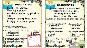 By татьяна reading 1 comment. Basa At Sagot Filipino Reading Instructional And Reading Materials For Grade 1 By Teacher Mae David Facebook