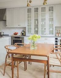 Wishbone Chairs Surround The Vintage Danish Modern Dining Table Danish Dining Table Danish Modern Living Room Danish Modern Dining Table