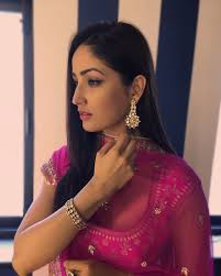 Image result for yami gautam in action jackson blue saree