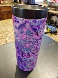 In the following article we explain what this hip technique is all about. Diy Alcohol Ink Tumbler Video Written Tutorial Leap Of Faith Crafting