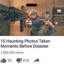 The silver pewter lining is that this picture was shown to the jury. Rainbow Six Siege On Twitter Top 10 Photos Taken Moments Before Disaster