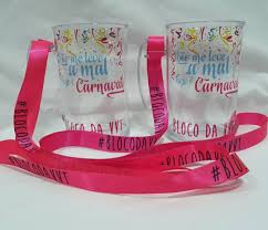 caneca de acrilico personalizada com cordao personalizado promocao venha conf canecas de acrilico copos personalizados para festa canecas personalizadas