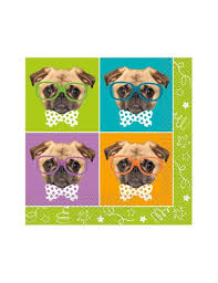 Christmas tree made of festive elements glass decorations and sparkling snowflakes 3d illustration. Pug Napkins Puppy Party Supplies Dog Birthday Decor Pug Party Dog Party Decorations Pug Birthd Puppy Party Supplies
