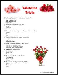 Whether you're playing in groups or by yourself, the trivia game is so fun and easy to play! Valentine S Day Trivia Questions And Answers