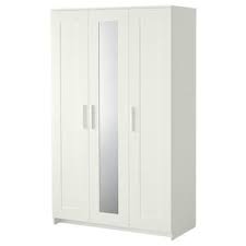 Brimnes Wardrobe With 3 Doors White 46x74 3 4 Ikea Brimnes Wardrobe Ikea Closet Doors Ikea Wardrobe