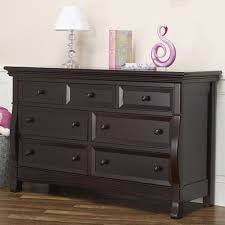 Henf 5 drawers chest, modern espresso chest of drawers, storage dresser, wood clothes organizer with wide storage for bedroom, living room, closet, entryway, hallway, easy assembly. Sorelle Tuscany Double Dresser Espresso Baby Armoires Vit Edu Au
