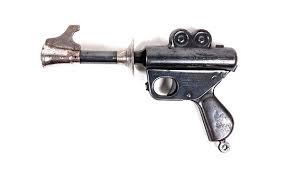 Our sputnik inspired retro cap bomb comes with a 96 cap refill and instructions for safe use. Buck Rogers Xz 31 Rocket Pistol Bullock Texas State History Museum