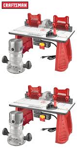 Router Tables 75680 Craftsman 9 5 Amp Router Table Combo 1 3 4 Hp Power Shaper Miter Gauge Woodwork Buy It Now Router Tables Woodworking Table Woodworking