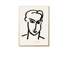 Nos créateurs aiment avoir de vos nouvelles et voir comment vous avez utilisé leurs photos. Modulaire Photos Affiche Nordique Henri Matisse Portrait Abstrait Minimaliste Noir Blanc Toile Peinture Art Mural Decor 16270 Cdiscount Maison