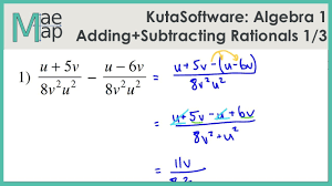 Here we are going to see some practice questions on adding and subtracting radical expressions. Art Gallery Adding And Subtracting Rational Expressions Worksheet Maxresdefault Kutasoftwareebra Lbwomen