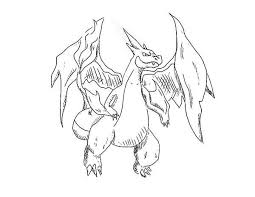 Free printable charizard coloring pages for kids. Charizard Is Hurt After Fight Coloring Page Netart