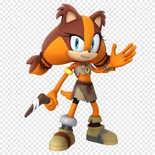 The speedy blue hedgehog gets a new look in this comedy/adventure Sticks The Badger Sonic Boom Rise Of Lyric Tails Sonic The Hedgehog Tikal Rio Video Game Cartoon Png Pngegg