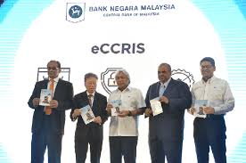 You will need to ask and employee of the bank to check the list. Rasmi Bank Negara Malaysia Memperkenalkan Eccris