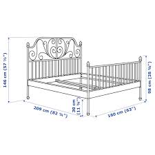 I am moving states for a year and so i have decided to sell this bed. Leirvik Bed Frame White Luroy Queen Ikea