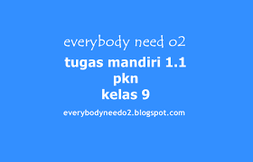 Tugas Mandiri 1 1 Pkn Kelas 9