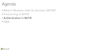 We will close this tutorial with a hello, world message in the win32 environment. The Windows Hello For Business Protocol Level Deep