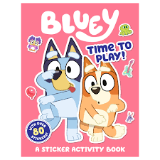 bluey time to play sticker activity book by penguin