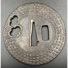 Ōnin ten-zōgan tsuba with design of paper lanterns. Mid Muromachi period. |  Buy Online at Varshavsky Collection