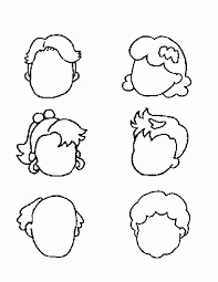 Blank Face Coloring Page Elegant Faces Coloring Pages Faces Coloring Book Faces Printable Color Second Grade In 2020 Face Template Coloring Pages Free Clip Art