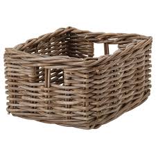Byholma Grey Basket 25x29x15 Cm Ikea Ikea Boxes Ikea Buy Baskets