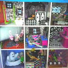 Monster High Dollhouse Diy Monster High House Monster High Dollhouse Monster High Dolls