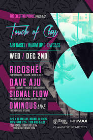The art newspaper is the journal of record for the visual arts world, covering international news and events. Touch Of Class Records To Host Warm Up Showcase At Art Basel In Miami