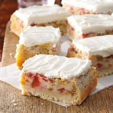 Rhubarb Custard Bars Recipe Rhubarb And Custard Rhubarb Custard Bars Rhubarb Recipes