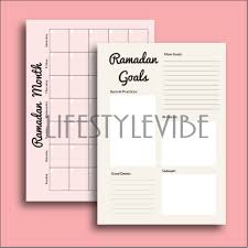 A spreadsheet containing the monthly planner can be used as a weekly or a monthly planner. Pdf Special Ibadah Ramadan Planner 30 Days Pink Neutral Blue Shopee Malaysia