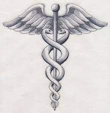 Comments (3) mis28 said on august 11, 2010 this very awsome it gave chills to look at it i hope you are healthy and doing well now. Caduceus Medical Symbol Sketch Set Of 2 Hand Towels Embroidered By Laura Numeracao Das Artes Simbols Tattoo Tatuagem Alquimia