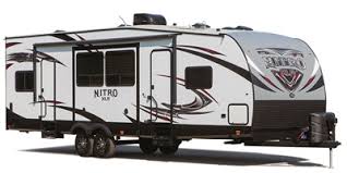Forest river rv xlr toy hauler travel trailers and fifth wheels. 2016 Xlr By Forest River Nitro Toy Hauler Series M 23kw Specs And Standard Equipment Nadaguides