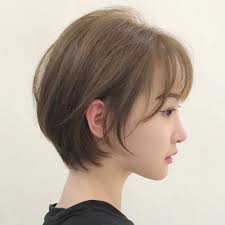 Korean hairstyle for round face Short Hair Style For Round Face Asian Woman Liptutor Org