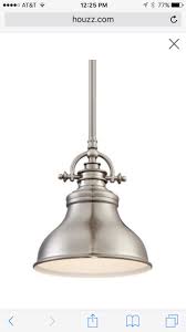 Pendant Light Http Www Houzz Com Photos 40031747 Quoizel Emery 1 Light 8w Pendant Brushed Nickel In Industrial Pendant Lights Pendant Light Pendant Lighting