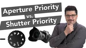 I am just beginning to dive into the world of photography and trying to avoid complete automatic modes on my camera. Aperture Priority Mode Vs Shutter Priority Mode Improve Shooting Get Off Camera Auto Mode Youtube
