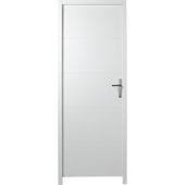 Bloc Porte Alaska 2 Artens Pleine Poussant Droit 204 X 73 Cm Bloc Porte Porte Bois Porte Coulissante