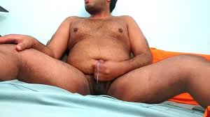 独奏胖熊射精！