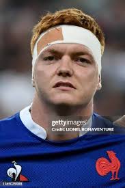 France's lock Felix Lambey is pictured during the international Test...  News Photo