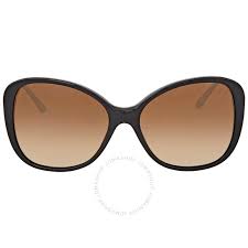 Burberry Brown Gradient Polarized Butterfly Sunglasses Be4235 Q3001t5 57 8053672667981 Sunglasses Burberry Sunglasses Jomashop