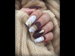 You may be able to find the same content in another format, or you may be able to find more information, at. Acrylic Nails Burgundy Gold Not Polish Nails Miracle Magazine