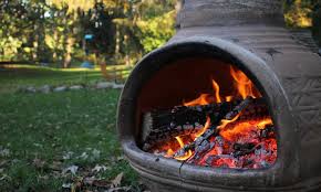 Clay sunset pizza chiminea chimenea with bbq grill patio heater wood burner. 6 Best Chimineas For Your Backyard In 2021 Epic Gardening