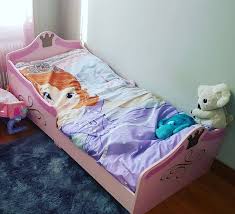 Une Parure De Lit Princesse Sofia Pour La Mini Princesse A Son Pere Pas Parfait Et Alors 12 Babou Toddler Bed Bed Home