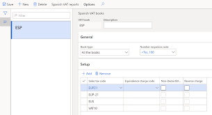 Make beautiful invoices with one click! Report 340 For Spain Finance Dynamics 365 Microsoft Docs