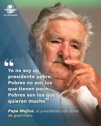 🕊️ “Seré todo o no seré”, escribió José Alberto Mujica Cordano en un poema  de primaria que se convirtió en una especie de presagio de lo que sería su  vida: campesino, exguerrillero
