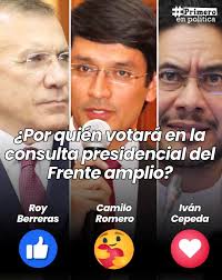 Sondeo #PrimeroEnElecciones #Presidencia2026 #FrenteAmplio