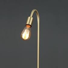Lille floor lamp mfl43 luminaire floor lamps porta romana. Edison 1 Light Floor Lamp Woodie S