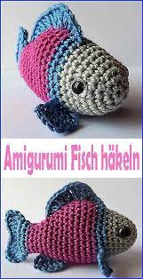 Kreative inspirationen zum stricken und hakeln. Amigurumi Fisch Hakeln Kostenlose Anleitung Fur Anfanger Fisch Hakeln Tiere Hakeln Anleitung Kostenlos Amigurumi Hakeln