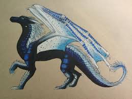 Whiteout Wings Of Fire Fan Art Art By Mj Wings Of Fire Dragons Wings Of Fire Fire Drawing