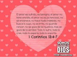 El Amor Es Amor 1 Corintios Textos De La Biblia