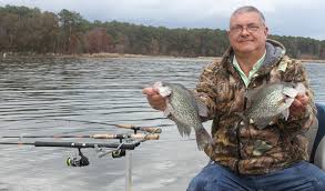 Walter f george reservoir size: Staying On Top Of Lake Eufaula Winter Crappie